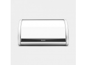Brabantia Roll Top Bread Bin - Medium (brilliant steel)